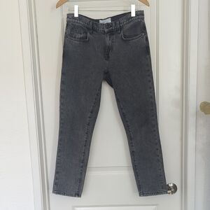 Current/Elliott Gray Boyfriend Jeans